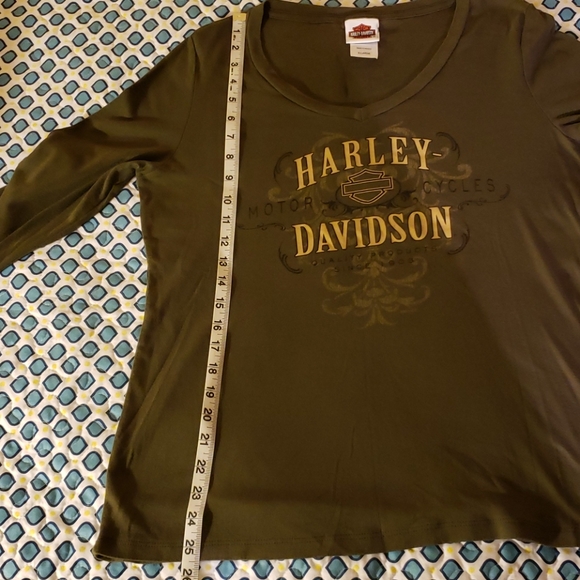 ✅SOLD✅HARLEY DAVIDSON longsleeve size XL - Picture 6 of 7